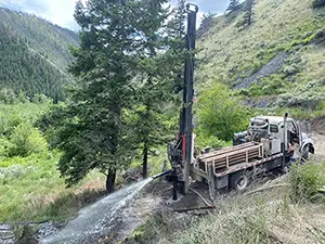 Derex 1340-16 DR water well drilling rig, geothermal drilling rig, exploration drilling rig